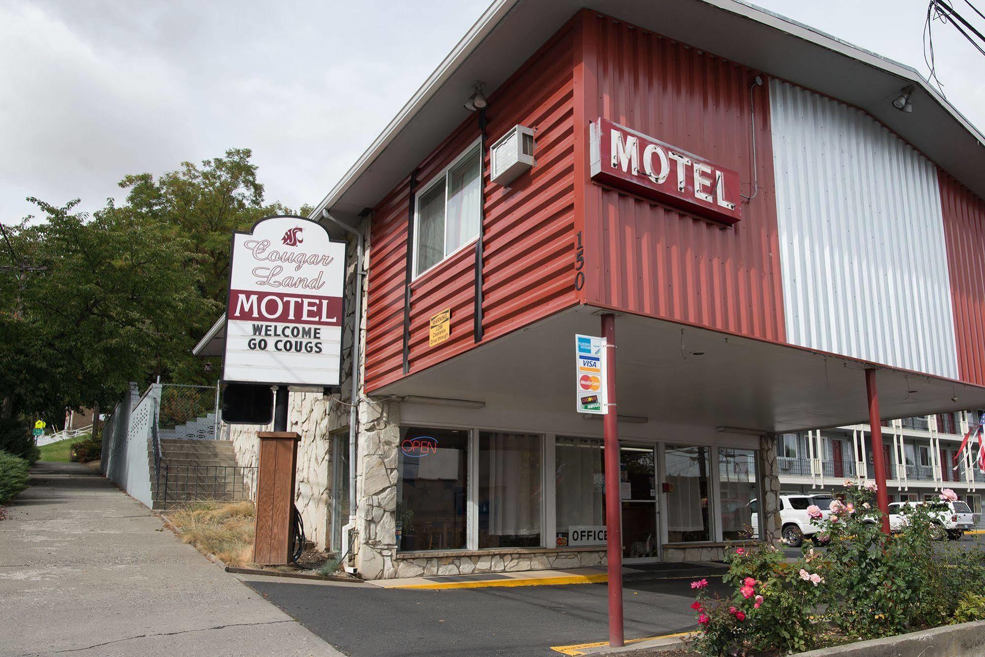 Cougar Land Motel Pullman Exterior foto
